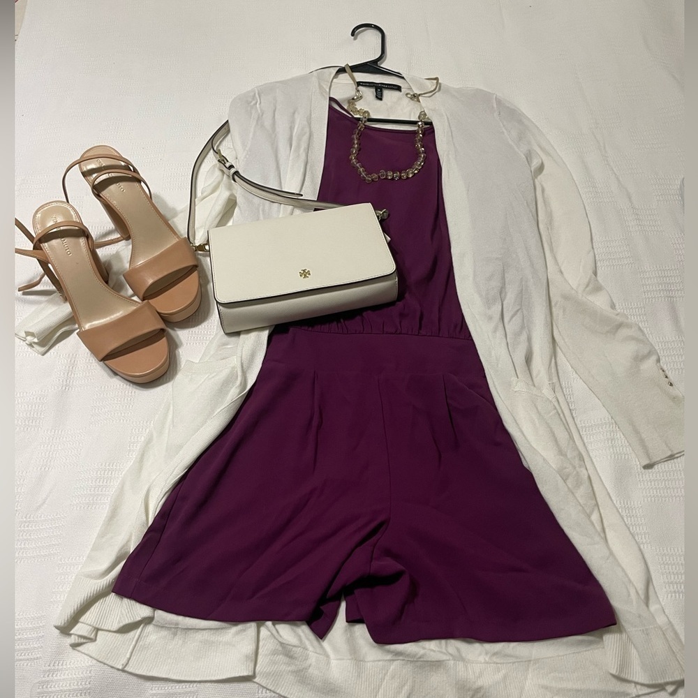 White House Black Market WHBM Romper